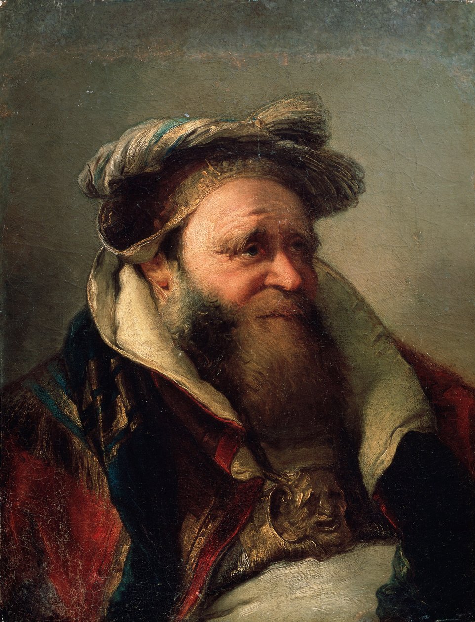 Retrato de um homem idoso, 1750-1770. de Giovanni Battista Tiepolo