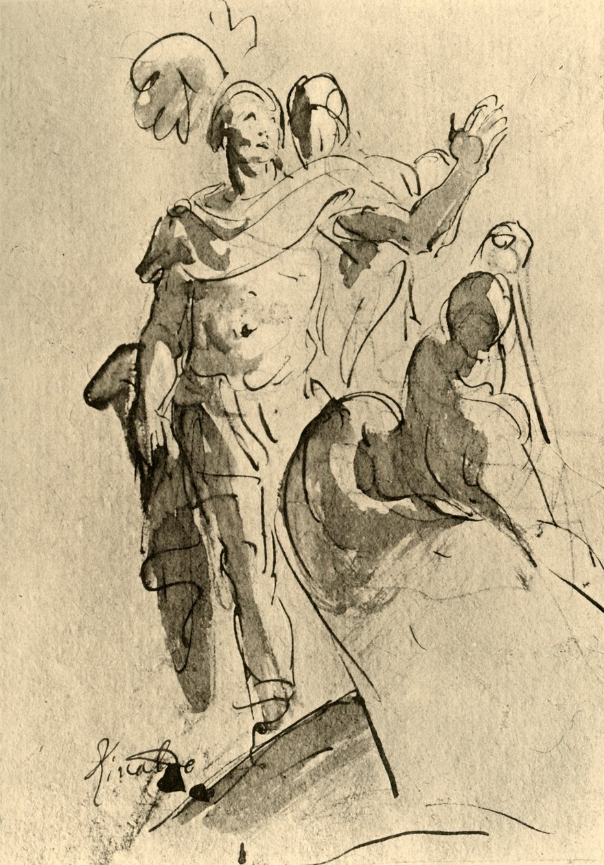 Rinaldo ou Enéias, 1757, 1928 de Giovanni Battista Tiepolo