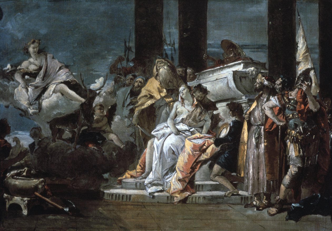 Sacrifício de Ifigênia, 1735 de Giovanni Battista Tiepolo