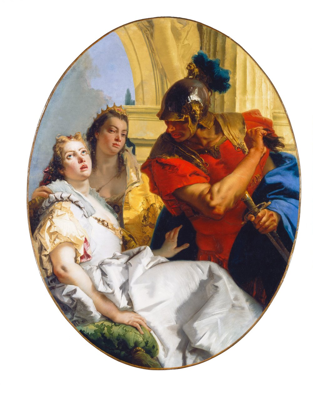 Cena da história antiga de Giovanni Battista Tiepolo