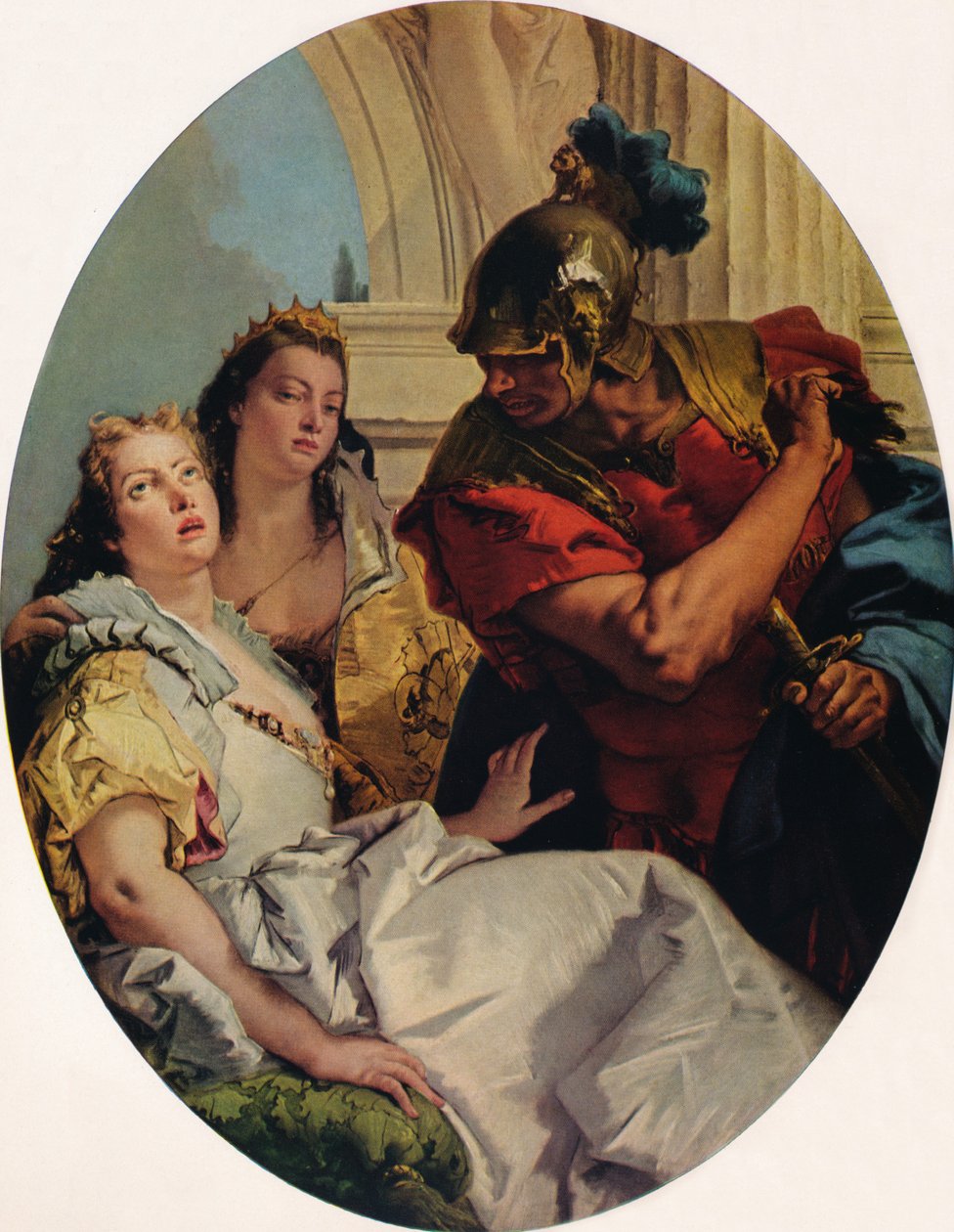 Cena da História Antiga, c1750 de Giovanni Battista Tiepolo
