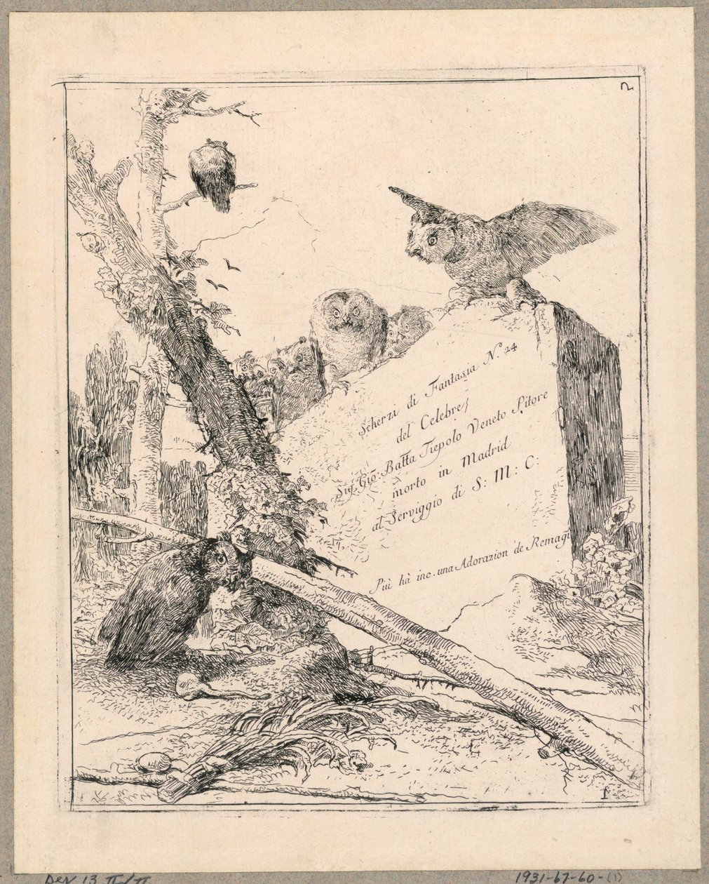 piadas de fantasia de Giovanni Battista Tiepolo