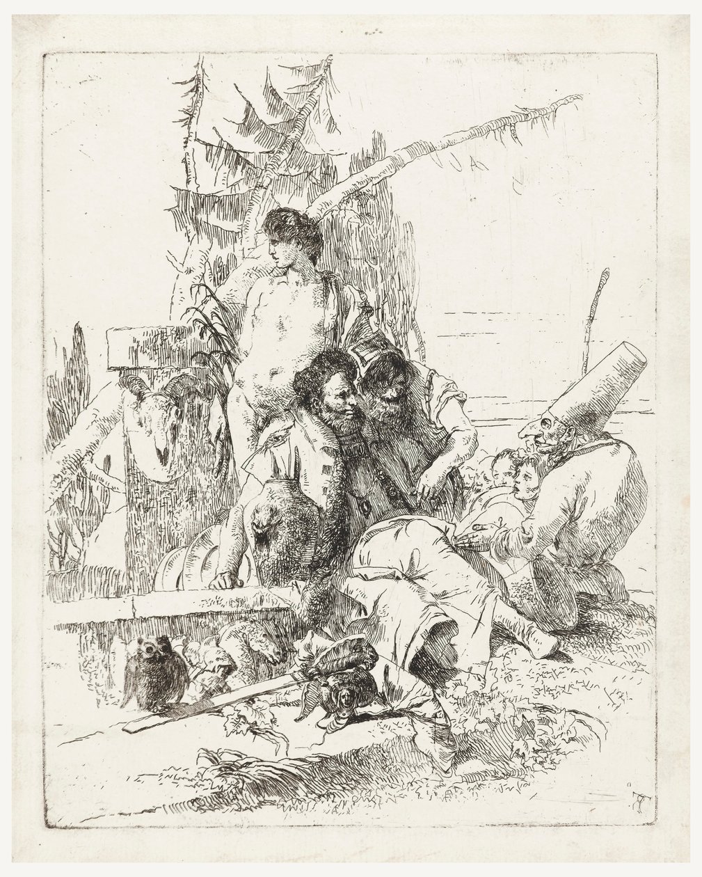 piadas de fantasia de Giovanni Battista Tiepolo