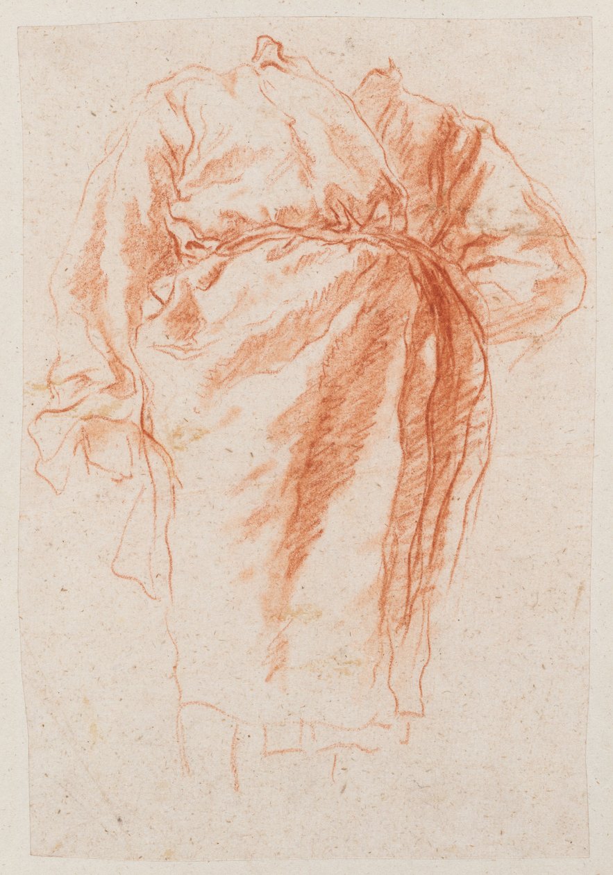 Studie einer drapierten Figur de Giovanni Battista Tiepolo