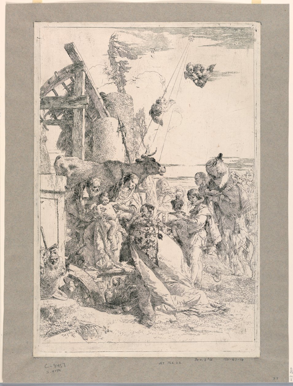 A adoração dos reis de Giovanni Battista Tiepolo
