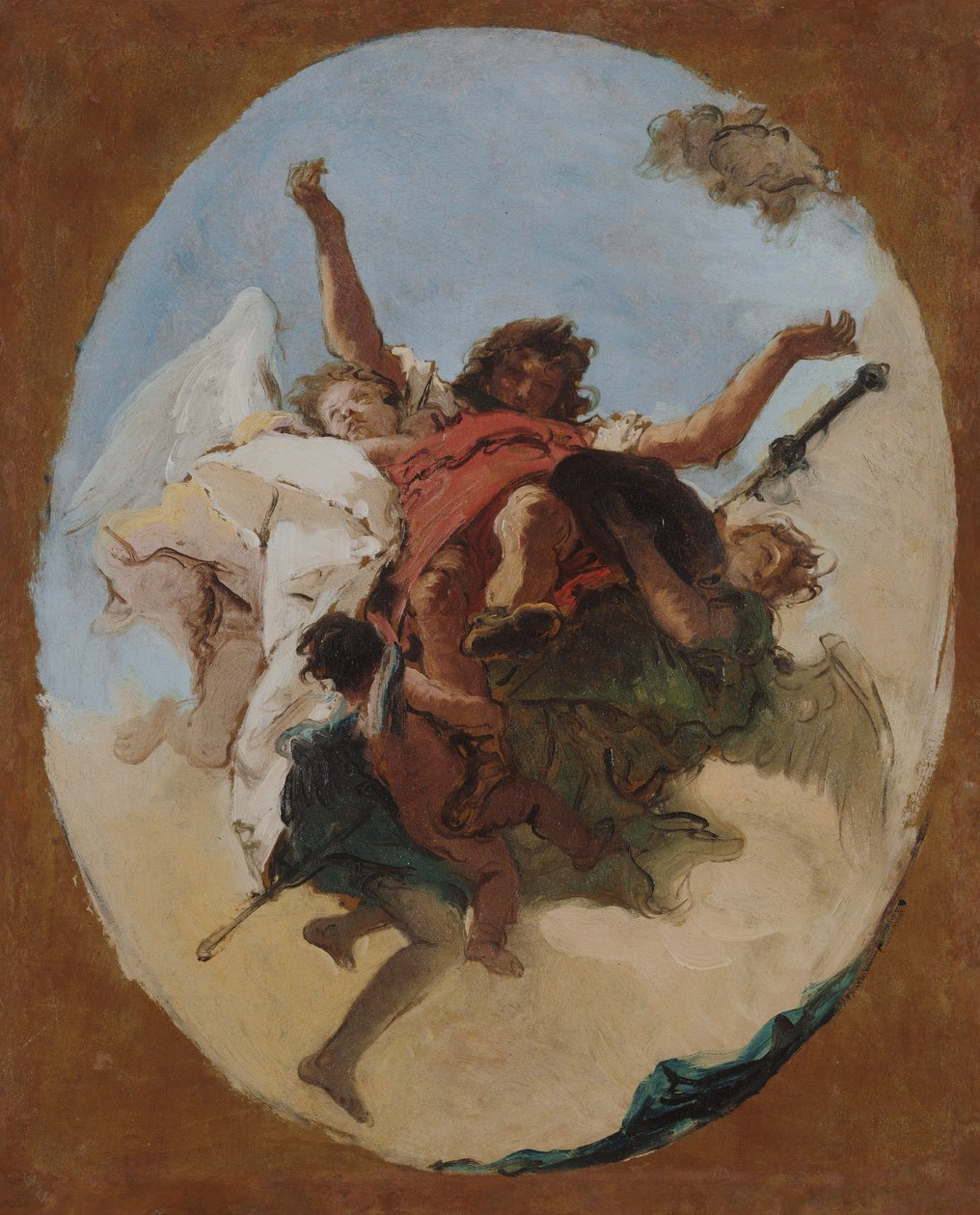 A apoteose de São Roque de Giovanni Battista Tiepolo
