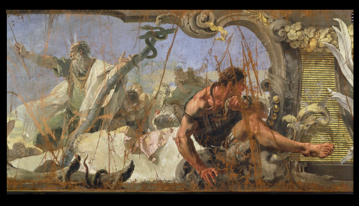 A Serpente De Bronze de Giovanni Battista Tiepolo