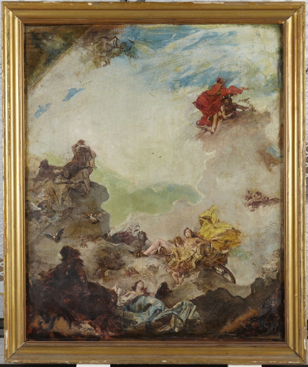 O carro de Vénus de Giovanni Battista Tiepolo