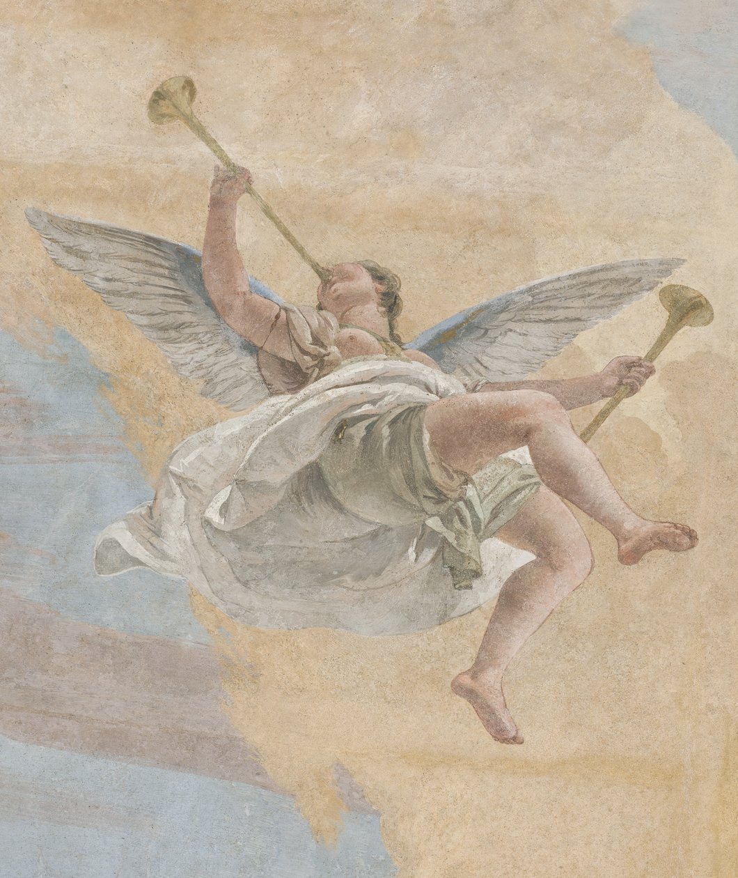 A Queda dos Demônios, Histórias de Cipião, detalhe, 1731 de Giovanni Battista Tiepolo