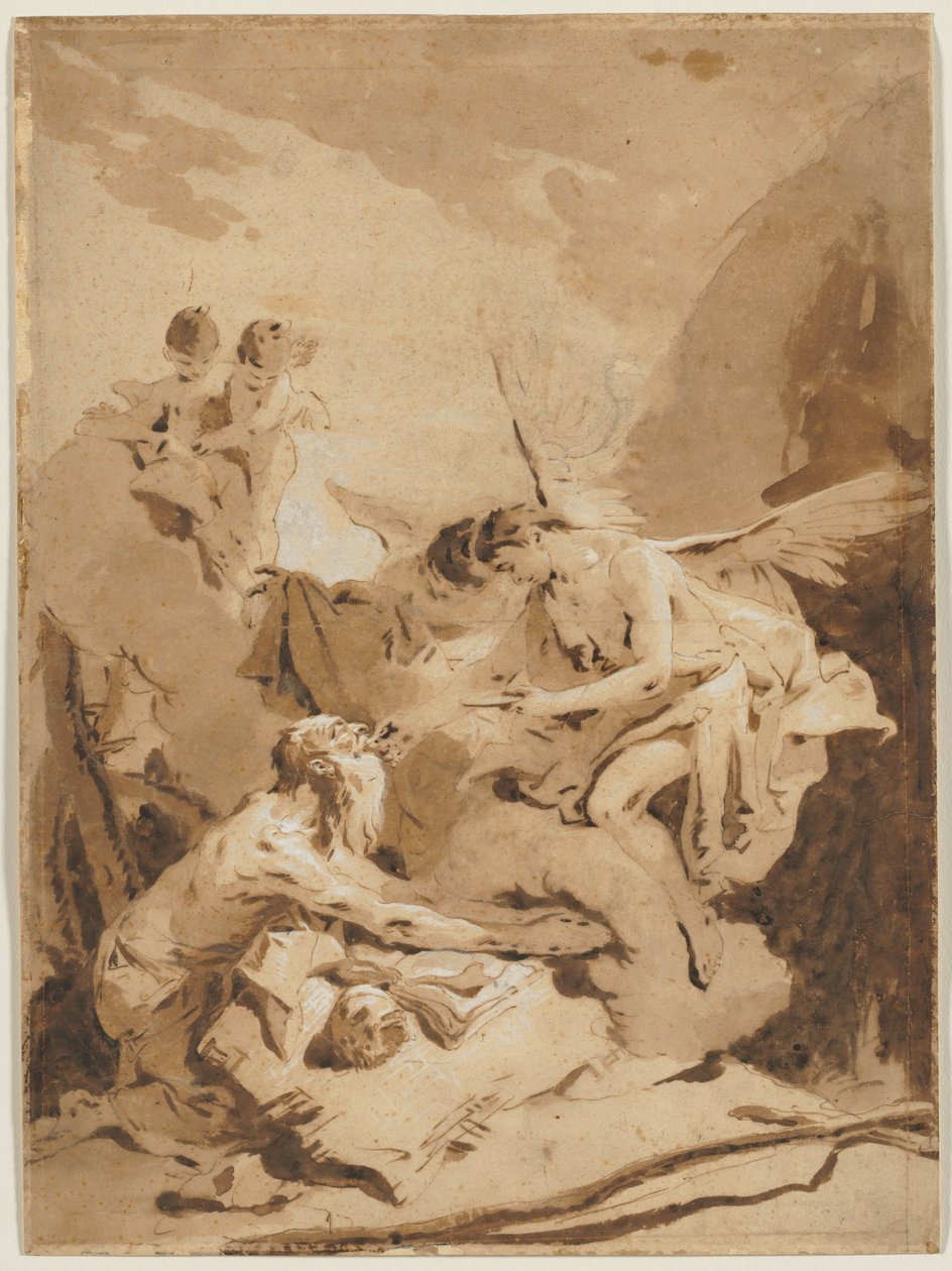 A Última Comunhão de São Jerônimo de Giovanni Battista Tiepolo
