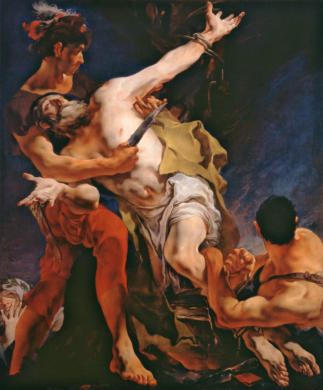 O martírio de São Bartolomeu, 1722 de Giovanni Battista Tiepolo