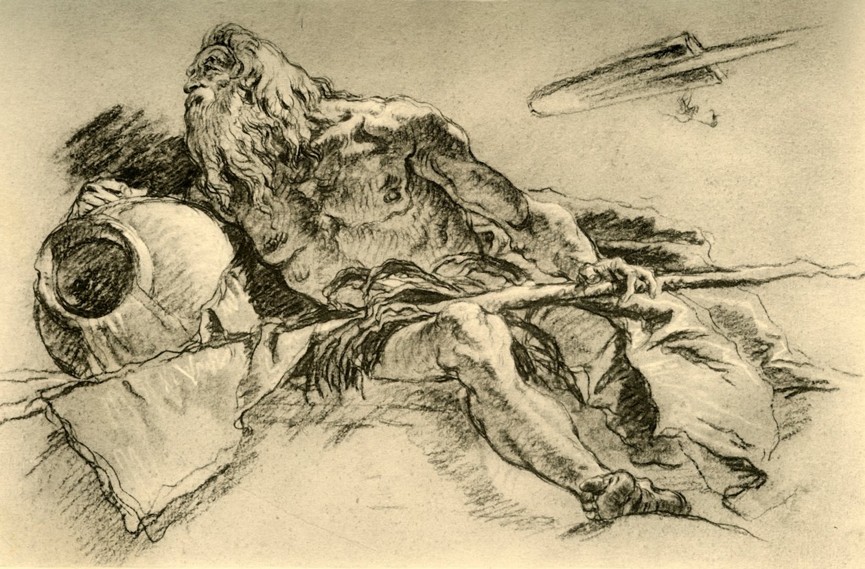 O Nilo, 1752, 1928 de Giovanni Battista Tiepolo