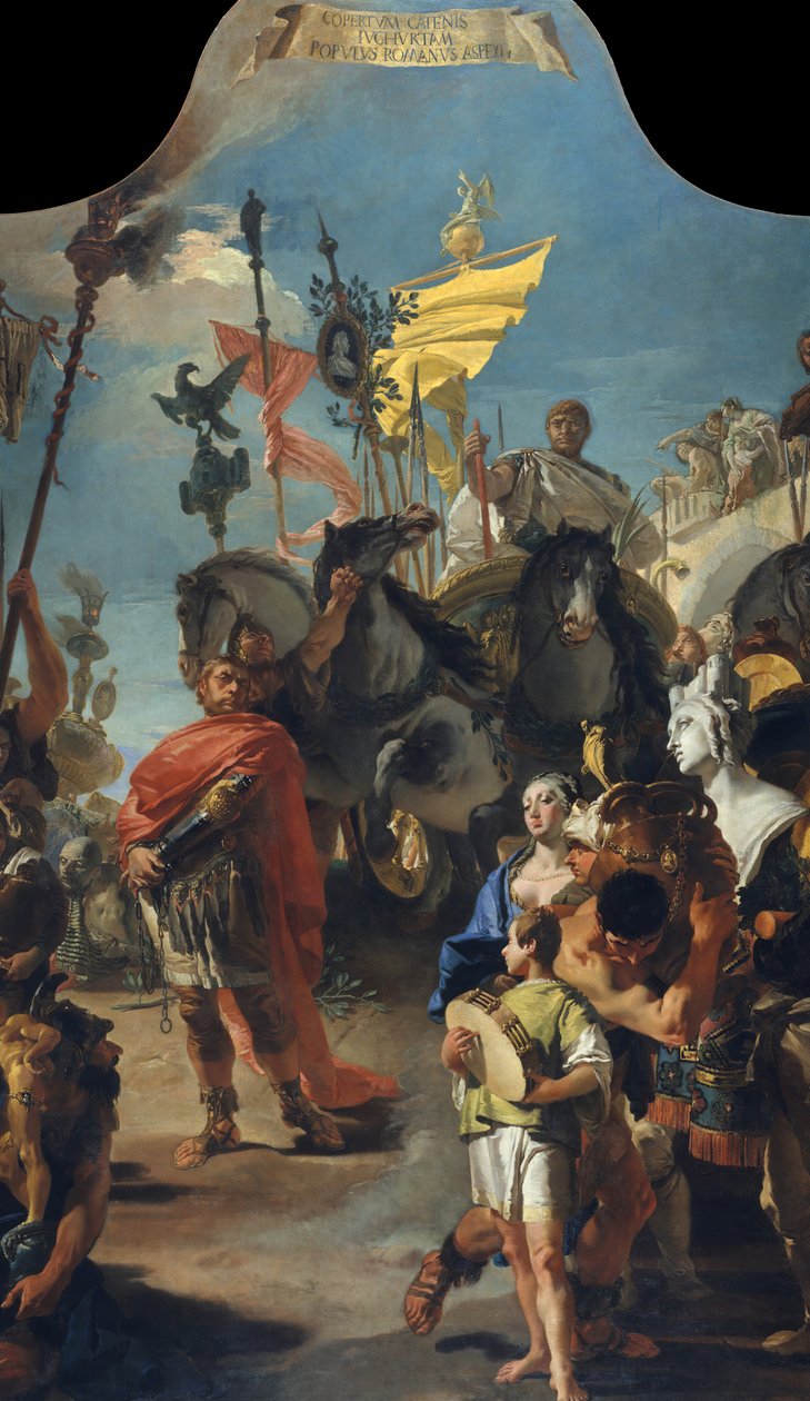 O triunfo de Marius, 1729. de Giovanni Battista Tiepolo