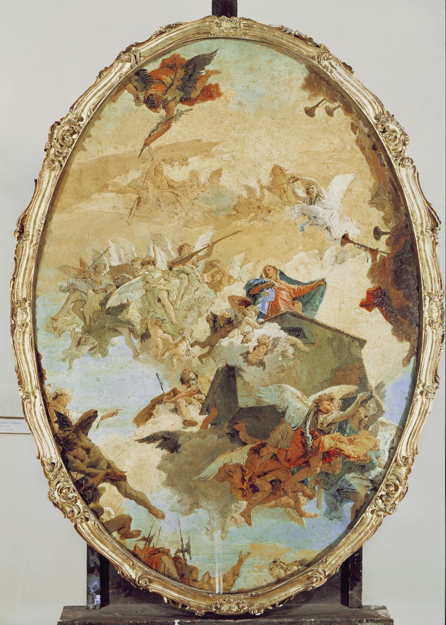 Tradução da Santa Casa de Nazaré a Loreto de Giovanni Battista Tiepolo