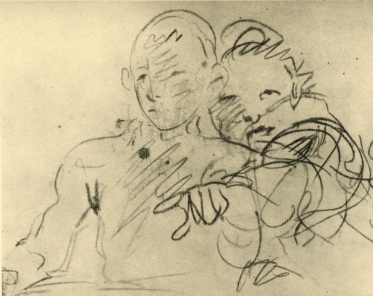 Dois meninos, meados do século XVIII, 1928 de Giovanni Battista Tiepolo