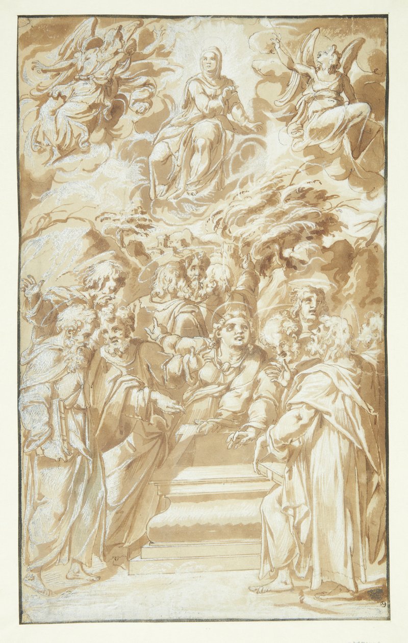A ascensão de Maria de Giovanni Battista Venanzi