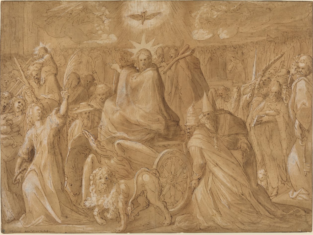 O triunfo de Cristo de Giovanni Battista della Rovere