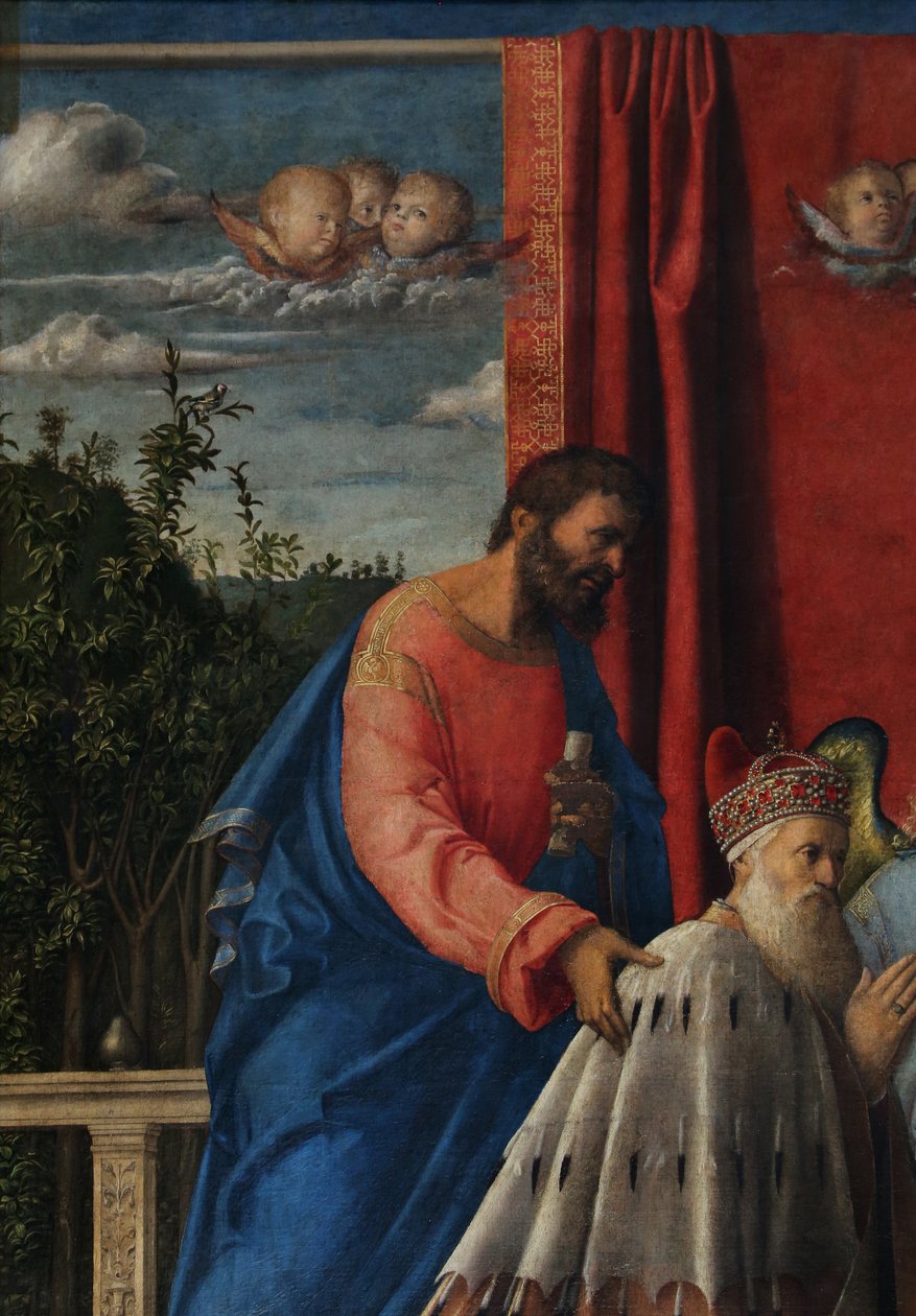 Retábulo de Barbarigo (pormenor) de Giovanni Bellini