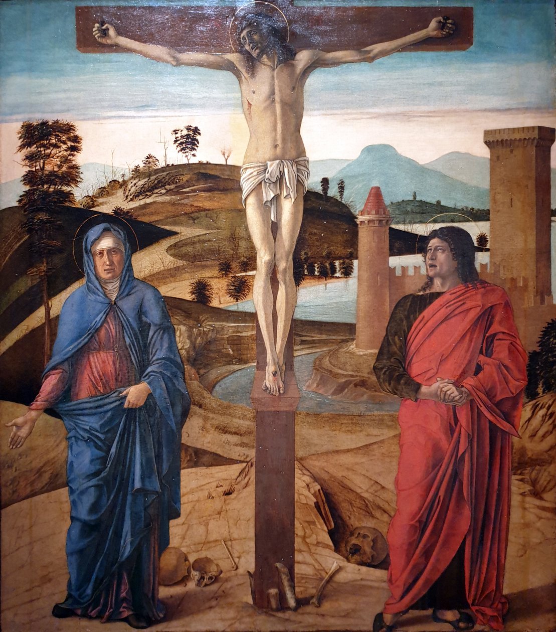 Francês: Le Calvaire Calvary de Giovanni Bellini