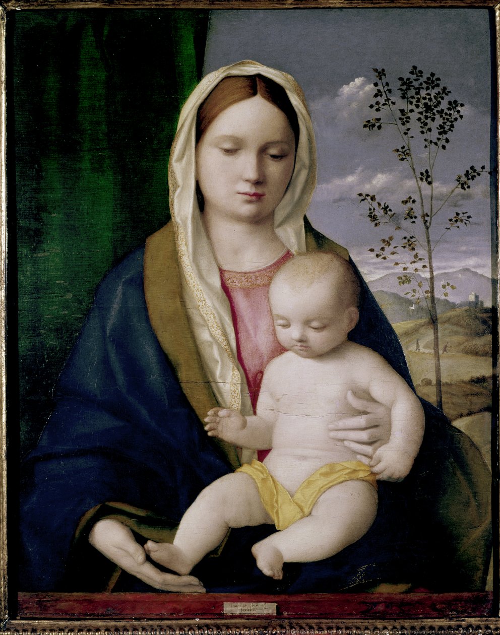 Nossa Senhora e o Menino de Giovanni Bellini
