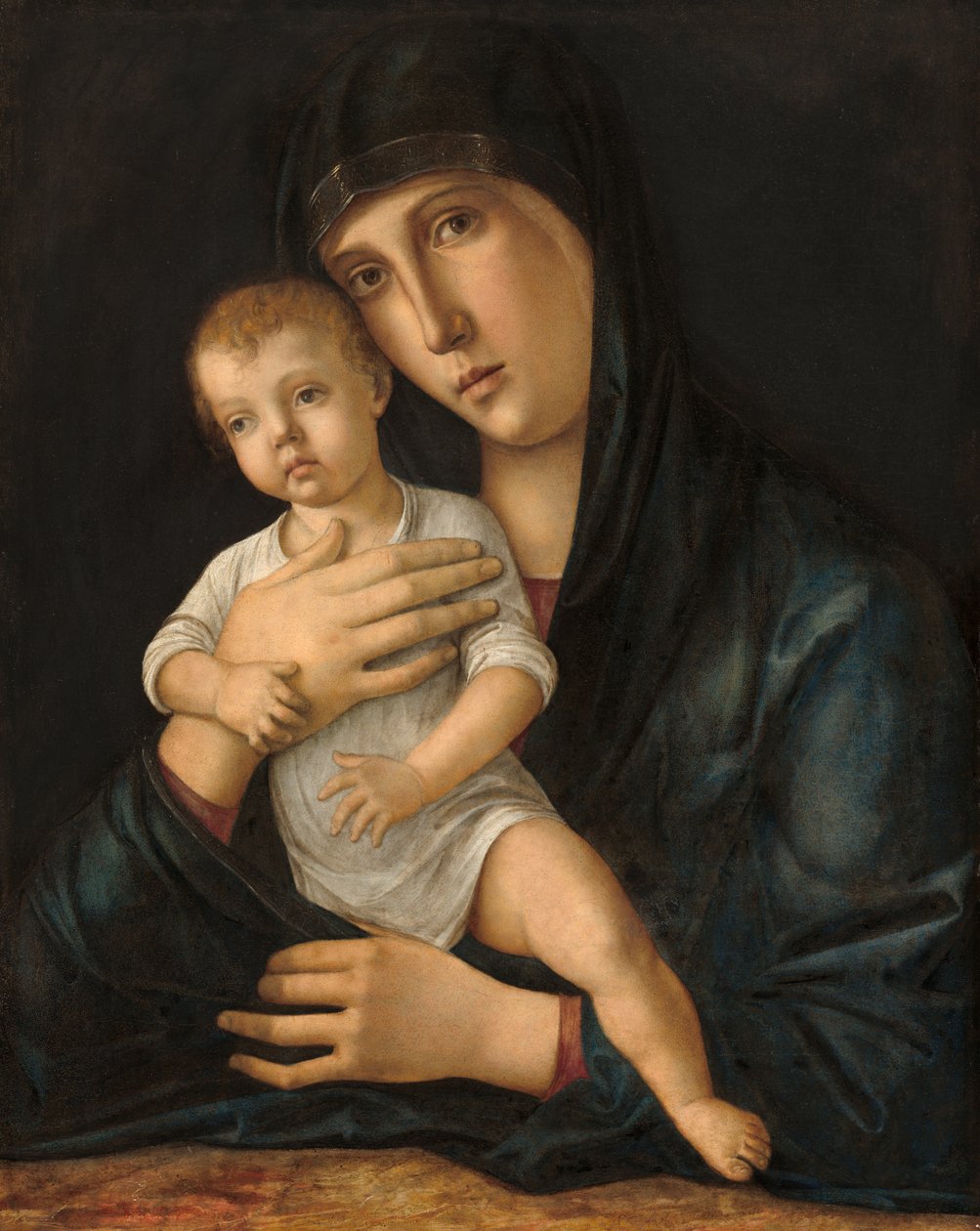 Nossa Senhora e o Menino de Giovanni Bellini