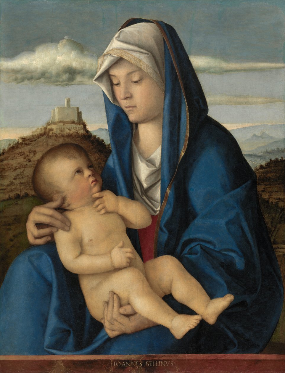 Nossa Senhora e o Menino de Giovanni Bellini