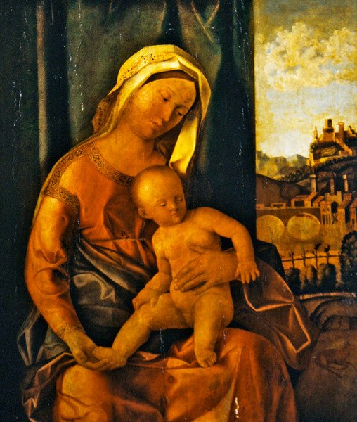 Madonna e criança de Giovanni Bellini