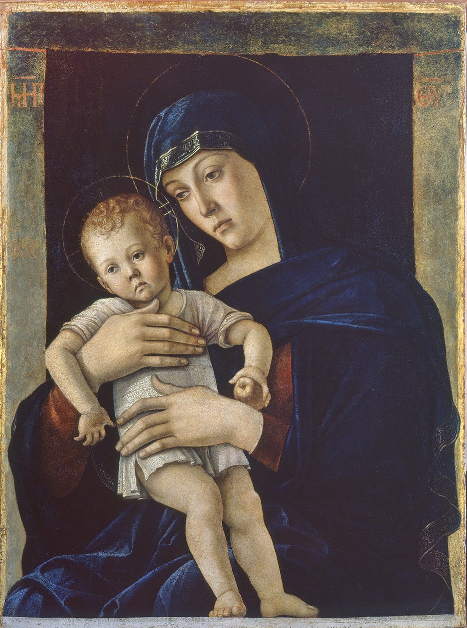 Madonna e criança de Giovanni Bellini