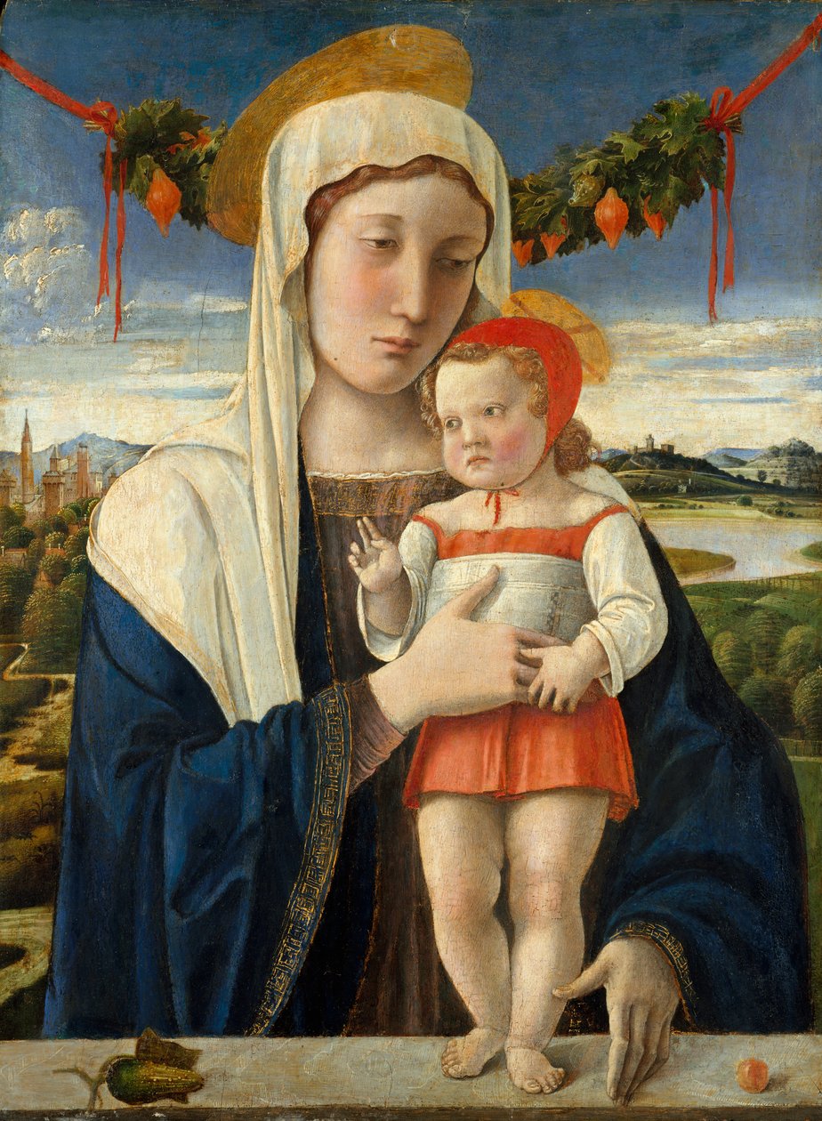 Madonna e Criança, ca. 1470 de Giovanni Bellini