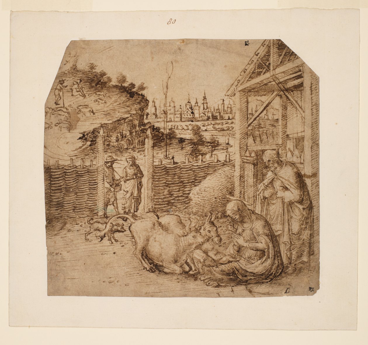 Natividade, 1480 cerca de de Giovanni Bellini