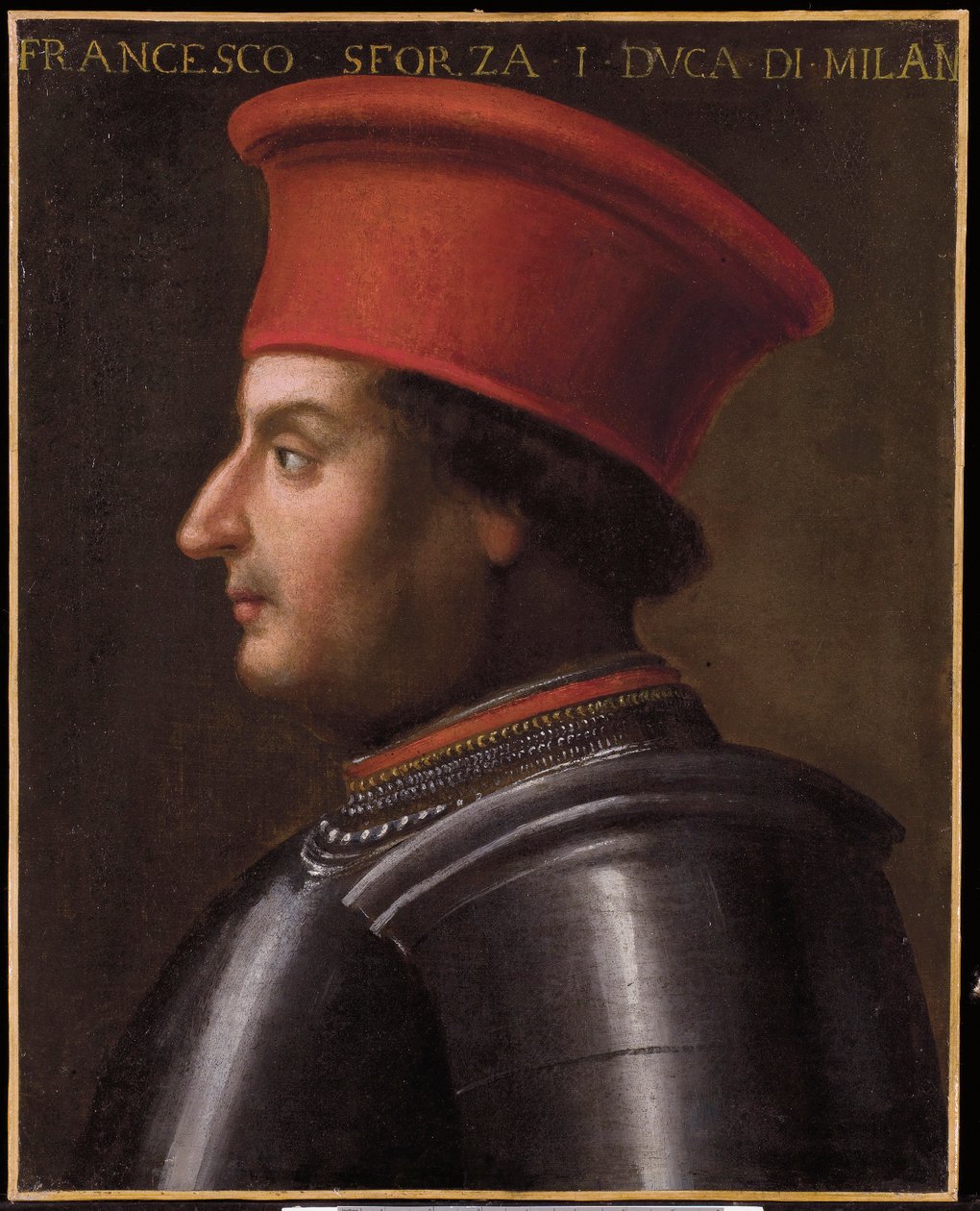 Retrato de Francesco Sforza de Giovanni Bellini