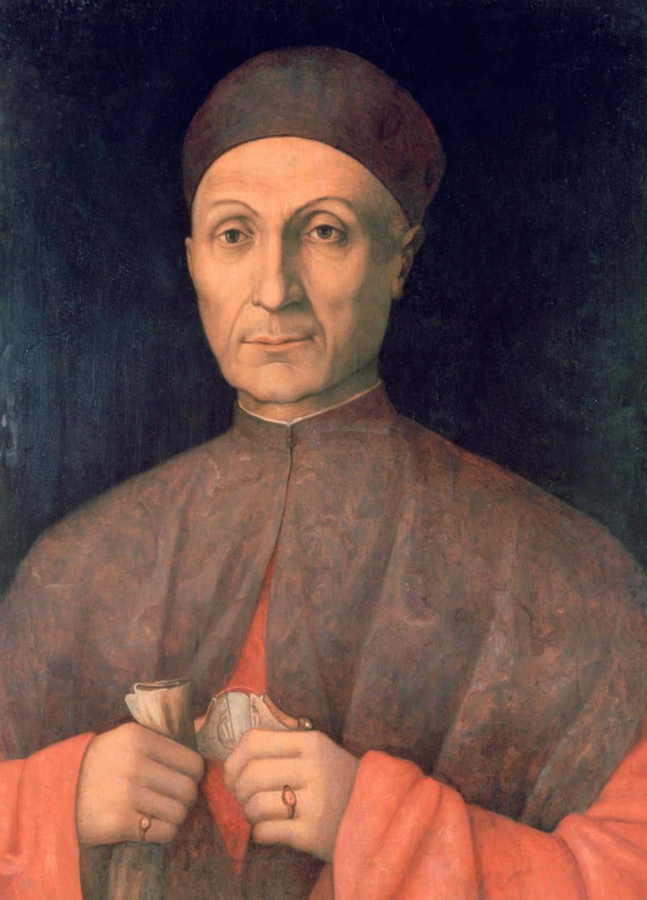 Retrato de um estudioso, c1450-1507 de Giovanni Bellini