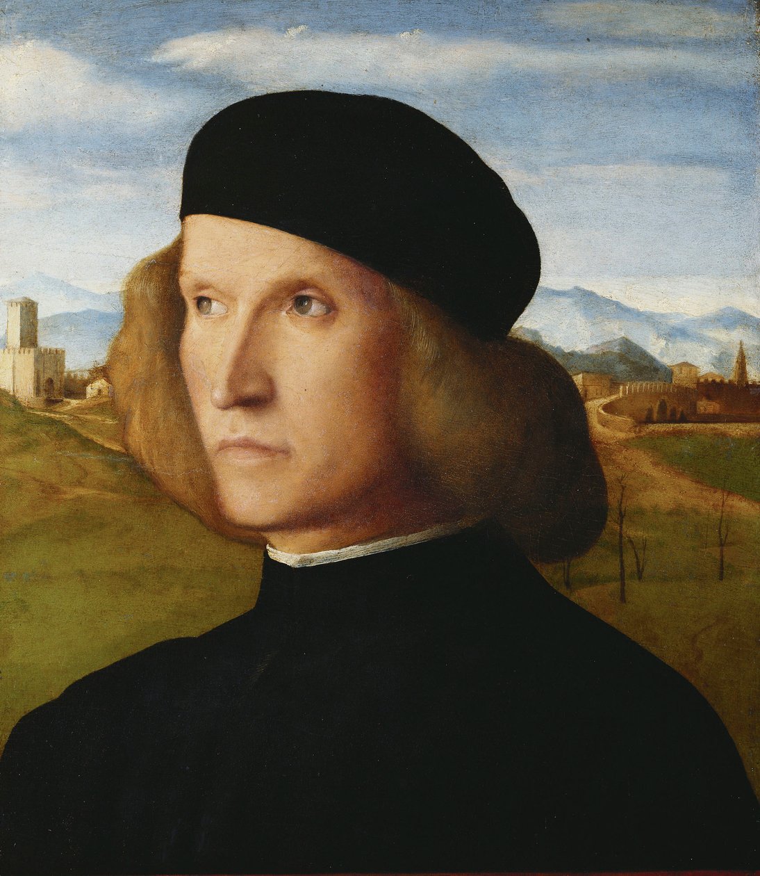 Retrato de um jovem de Giovanni Bellini