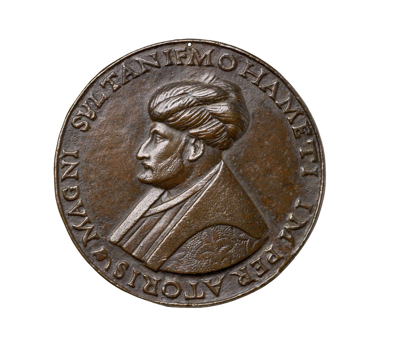 Medalha Renaissance de Florença, c.1480 (liga de cobre) de Giovanni Bellini