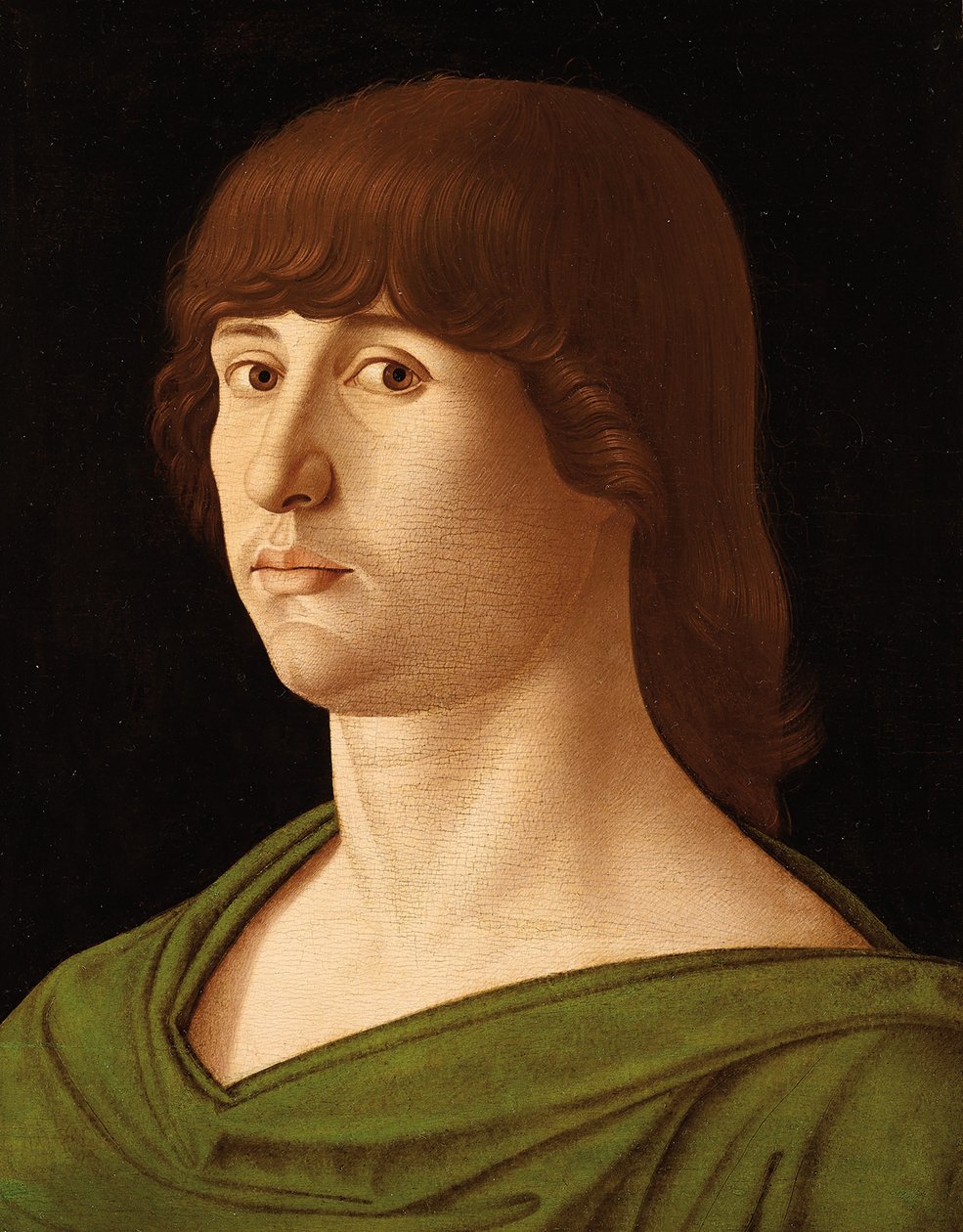 Retrato de um jovem, cerca de 1470. de Giovanni Bellini