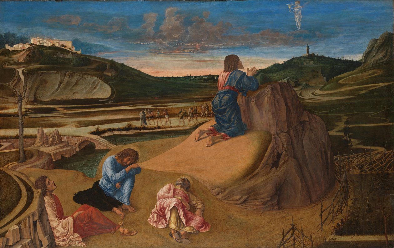 A agonia no jardim de Giovanni Bellini