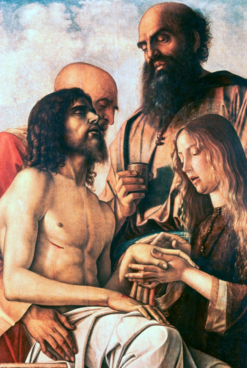 O Enterro, c1450-1516 de Giovanni Bellini
