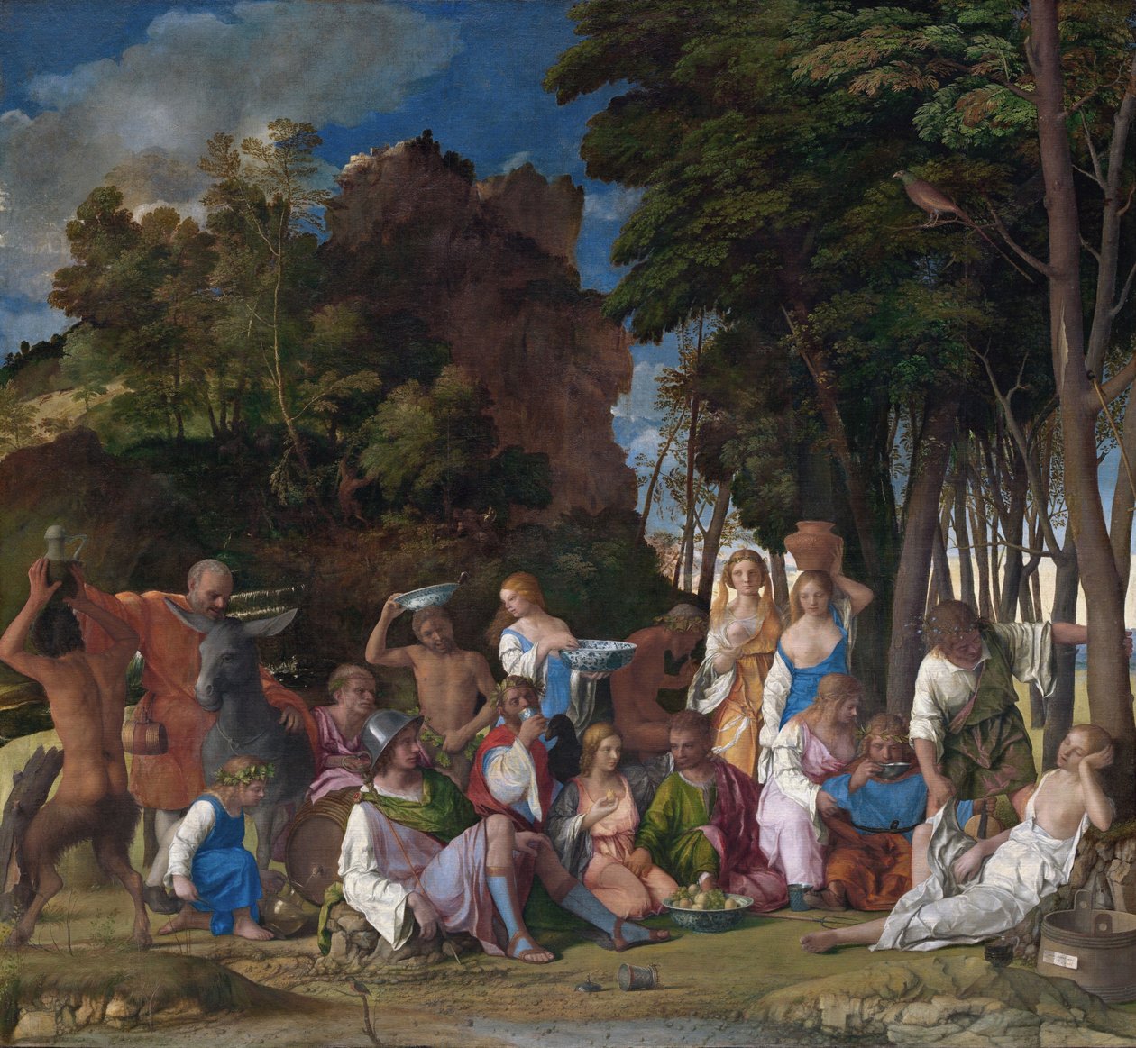 A Festa dos Deuses de Giovanni Bellini