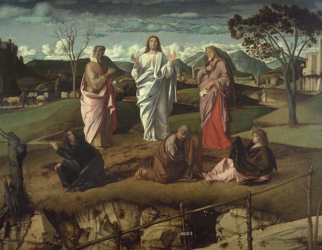 A Transfiguração, 1485 de Giovanni Bellini