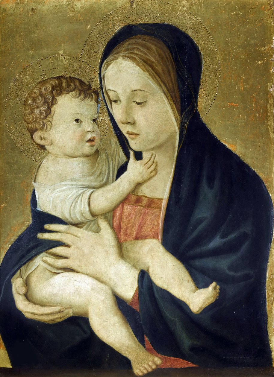 The Virgin and Child, ca 1470-1475. de Giovanni Bellini
