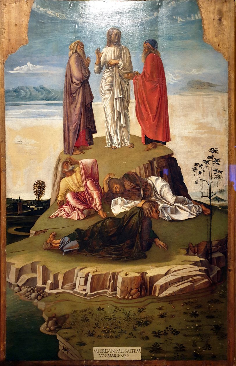 Transfiguração de Cristo de Giovanni Bellini