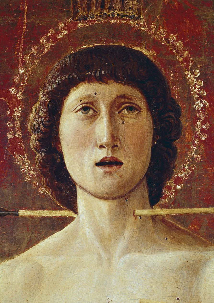 Tríptico de São Sebastião. Painel central (tempera no painel de Giovanni Bellini