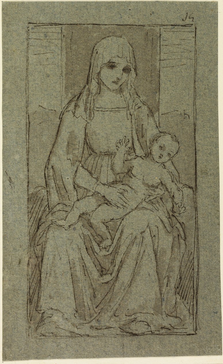 Virgem e o Menino de Giovanni Bellini