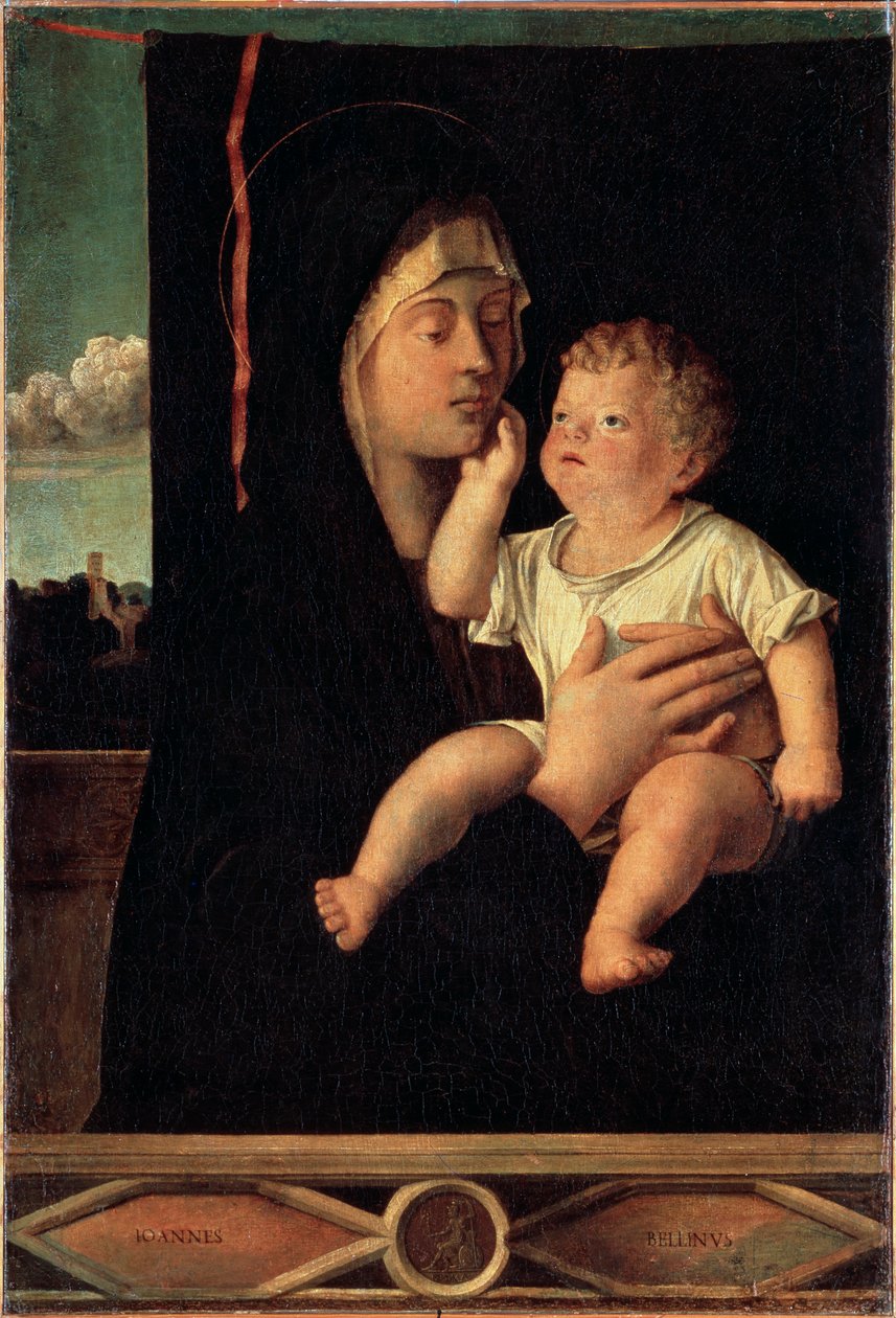 Virgem e Criança, século XV ou início do século XVI de Giovanni Bellini