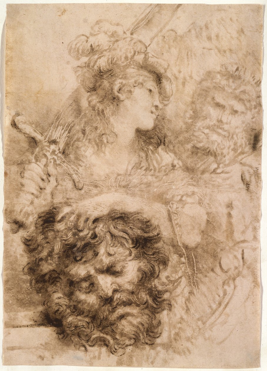 Davi com a Cabeça de Golias de Giovanni Benedetto Castiglione