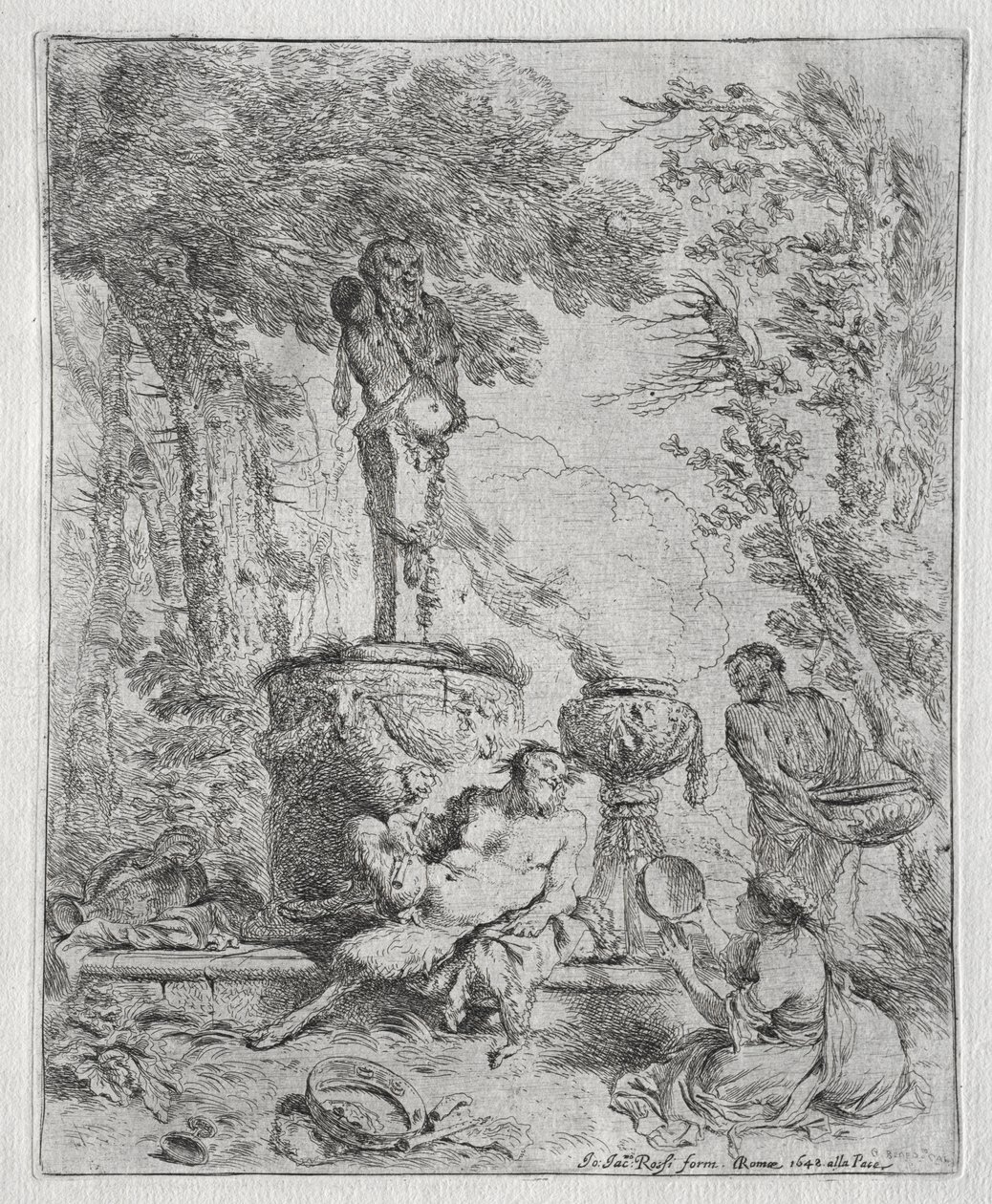 festa de panela de Giovanni Benedetto Castiglione