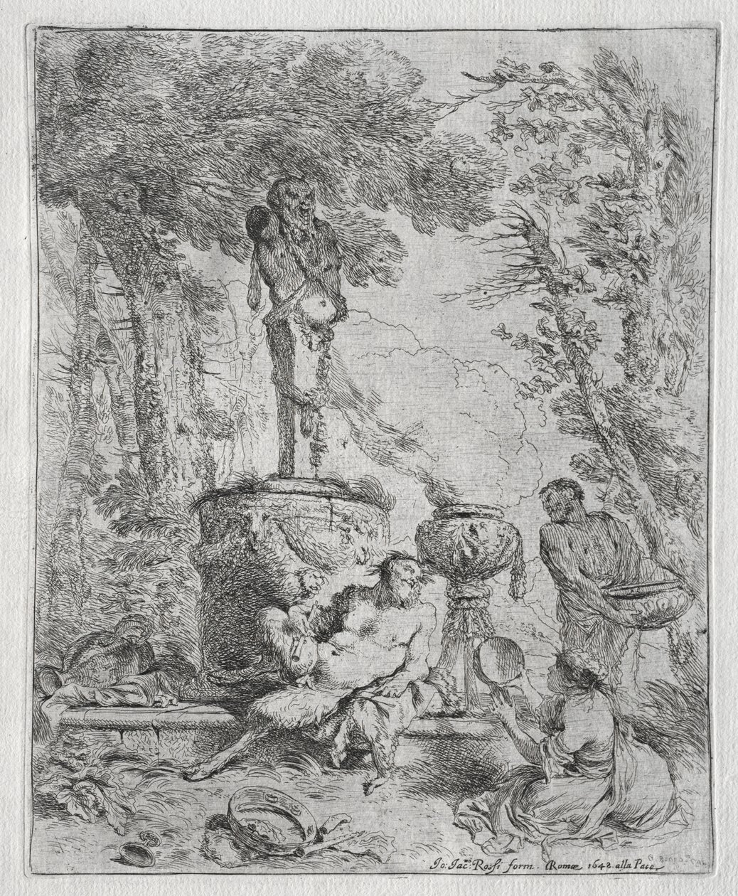 Festa de Pan, 1648. de Giovanni Benedetto Castiglione