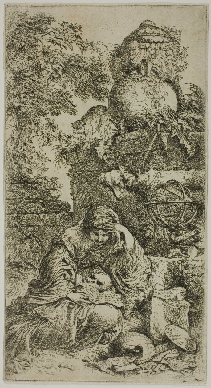 Melancolia de Giovanni Benedetto Castiglione