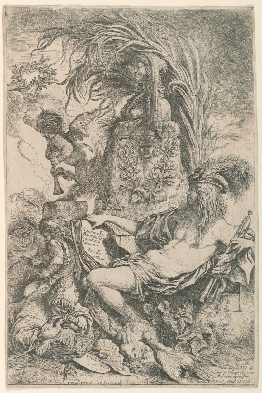 O Gênio de Castiglione de Giovanni Benedetto Castiglione