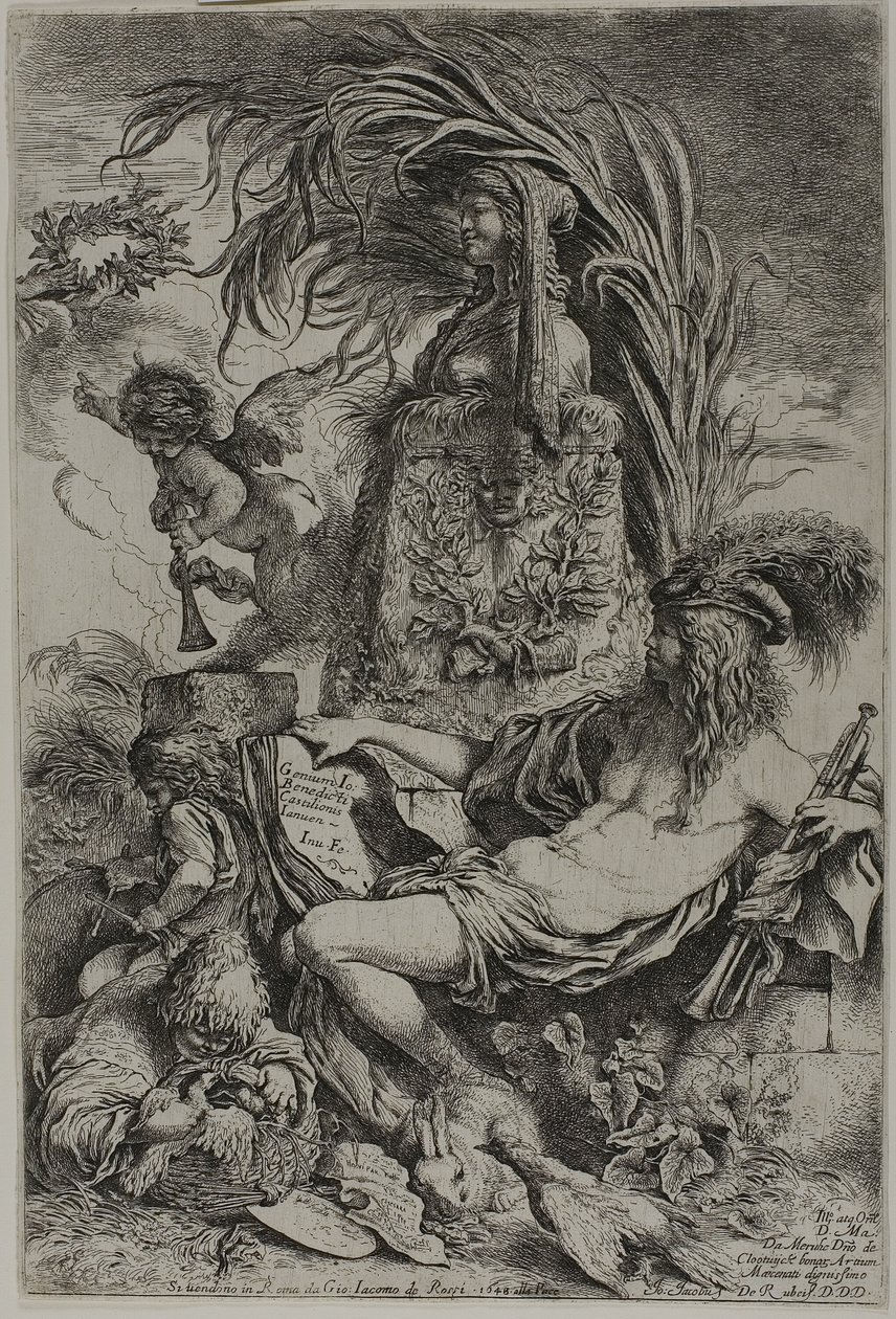 O Gênio de Castiglione de Giovanni Benedetto Castiglione